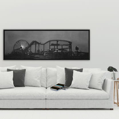 Toile encadrée Parc d'attractions - Loisirs et décoration pour la maison