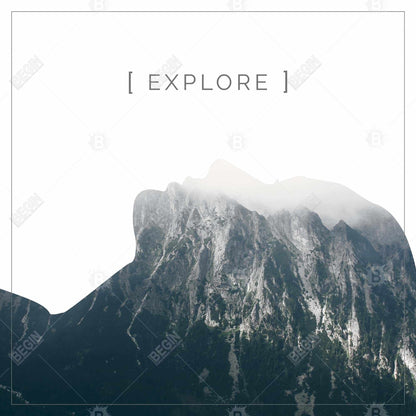 Explore Trees Scandinavian Livingroom Canvas - Home Decor