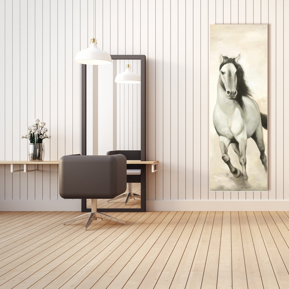 Graceful Horse Canvas - Farm Animals Bedroom Decor for Home