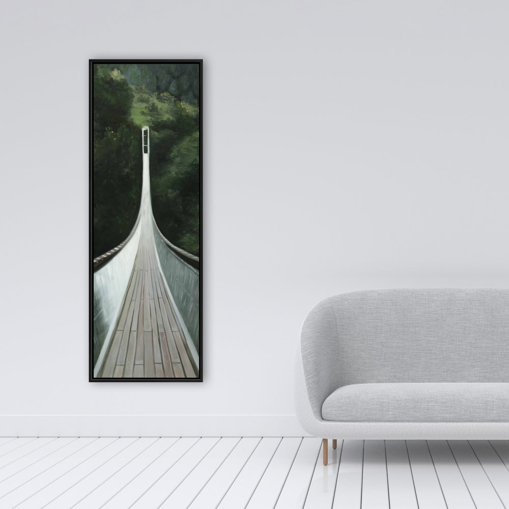 Toile encadrée « Pont escarpé » : Paysages modernes, pour décoration de chambre
