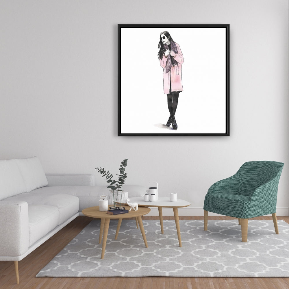 Toile « Femme Printemps » | Décoration murale pour chambre à coucher