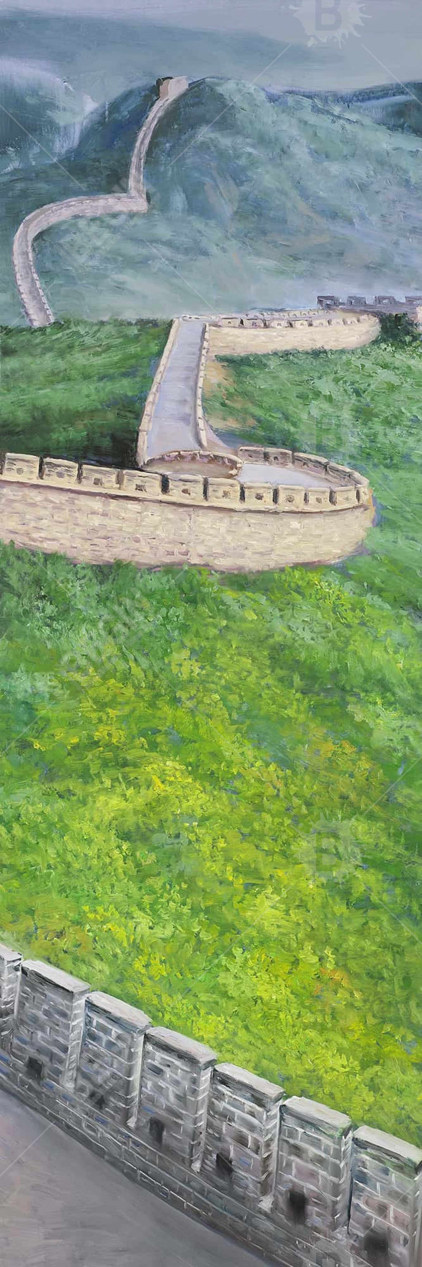 Toile encadrée Grande Muraille de Chine | Décoration de chambre moderne