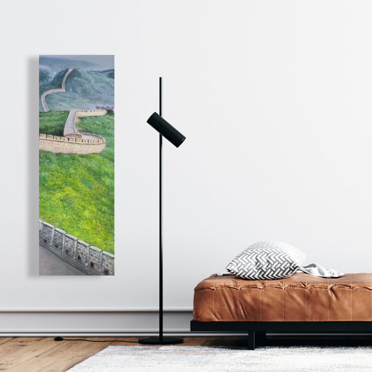 Great Wall of China Blue Canvas | Contemporary Home Decor