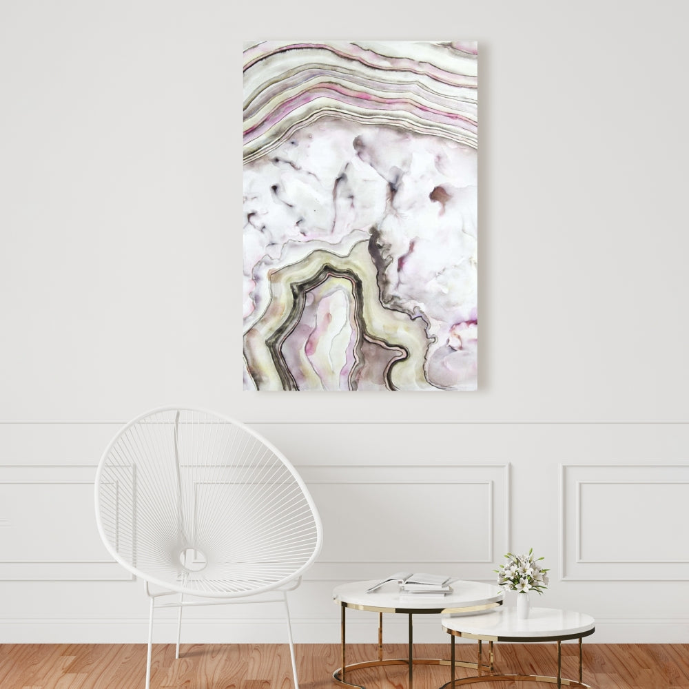 Minimalist Agate Canvas | Pattern Bedroom Wall Art Decor