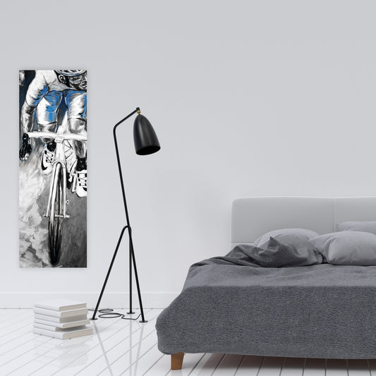 Professional Cyclist Canvas | Scenic Sports Home Decor