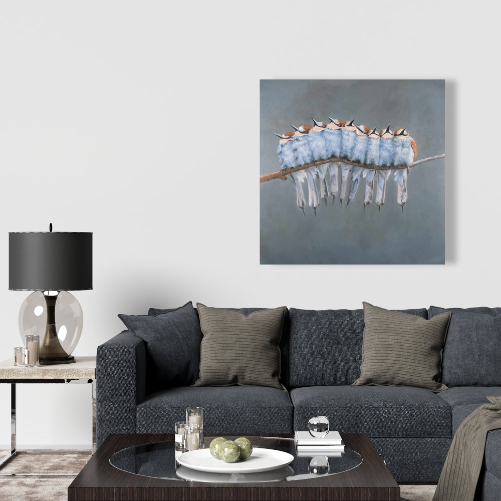 Exotic Bedroom Canvas - Small Birds on Branch Home Decor