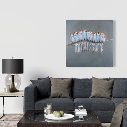 Exotic Bedroom Canvas - Small Birds on Branch Home Decor