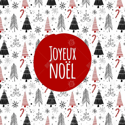 Toile « Joyeux Noël » – Décoration d'intérieur festive | Art des fêtes