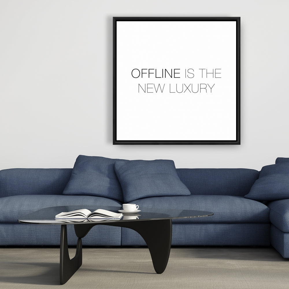 Le hors ligne est la nouvelle toile de luxe | Décoration de chambre motivante