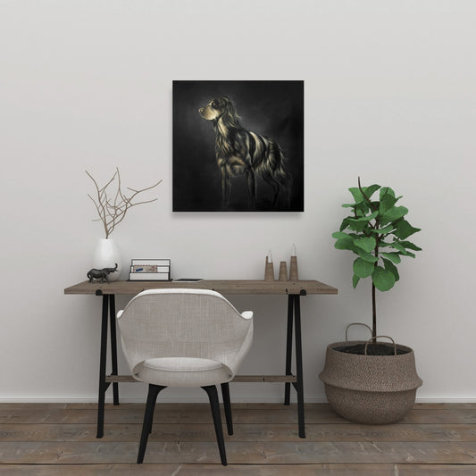 Modern Picard Spaniel Canvas | Livingroom Pet Home Decor