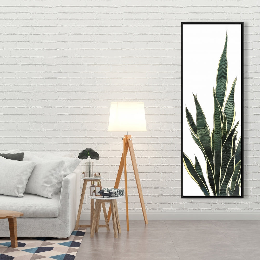 Toile botanique « Serpent » – Décoration murale exotique