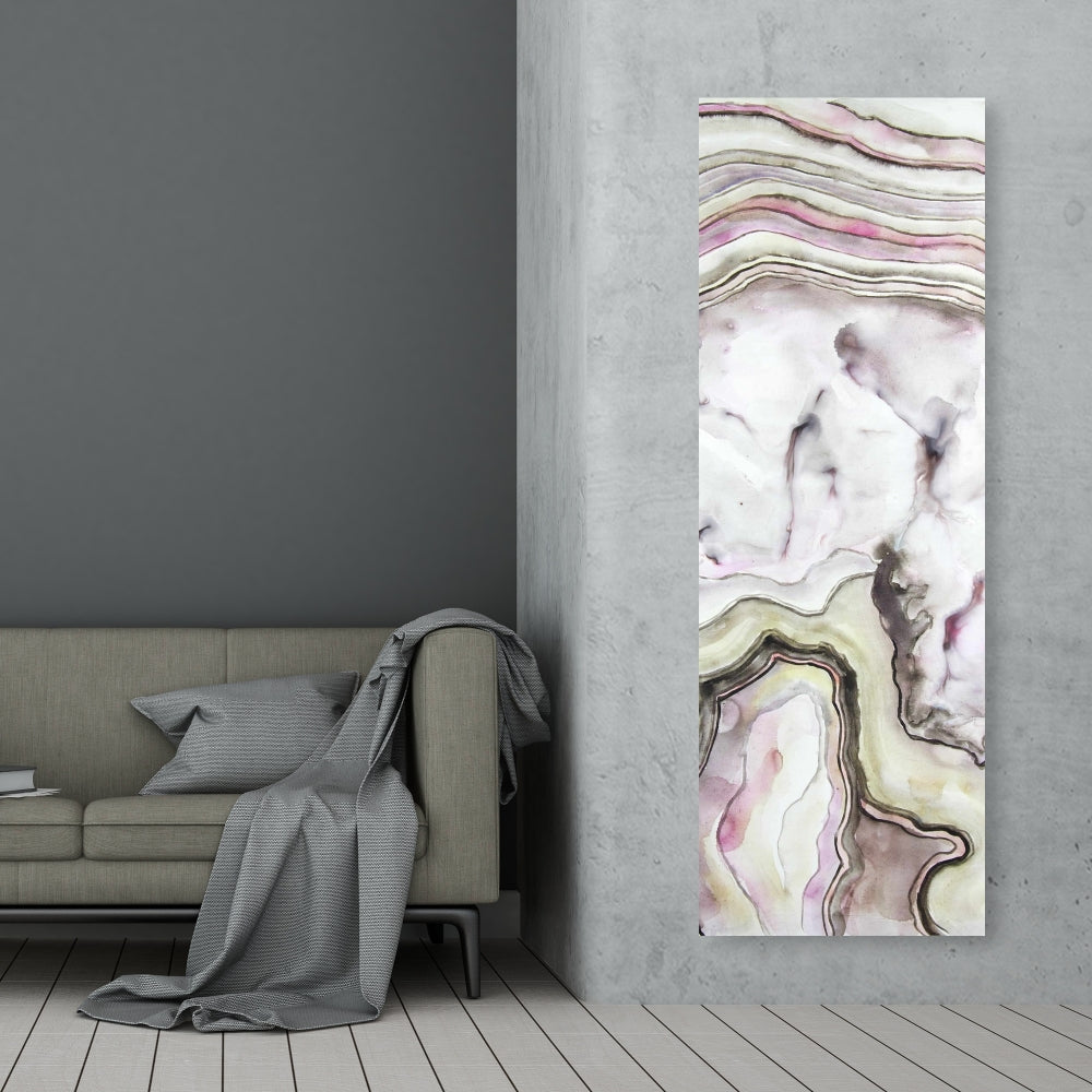 Minimalist Agate Canvas | Pattern Bedroom Wall Art Decor