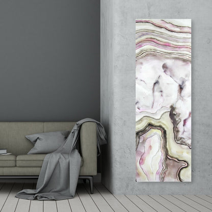 Minimalist Agate Canvas | Pattern Bedroom Wall Art Decor