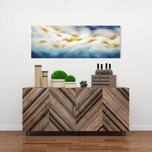 Abstract Landscape Canvas | Modern Wall Art for Home Decor