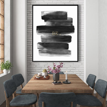 Toile encadrée « Soyez motivant » - Inspiration déco