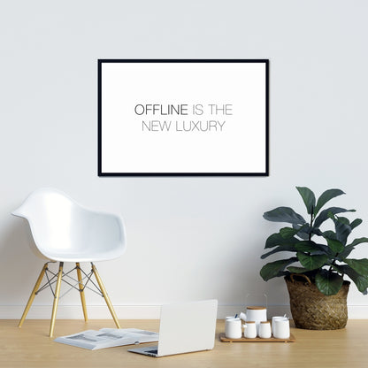 Le hors ligne est la nouvelle toile de luxe | Décoration de chambre motivante