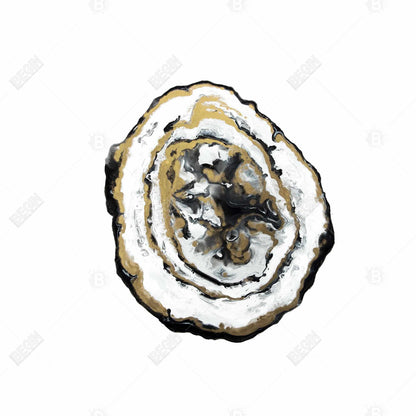 Golden Geode Black Minimalist Canvas | Home Decor Art