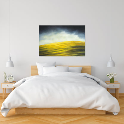 Hillock Landscapes Rustic Mountains Canvas - Home Decor Art