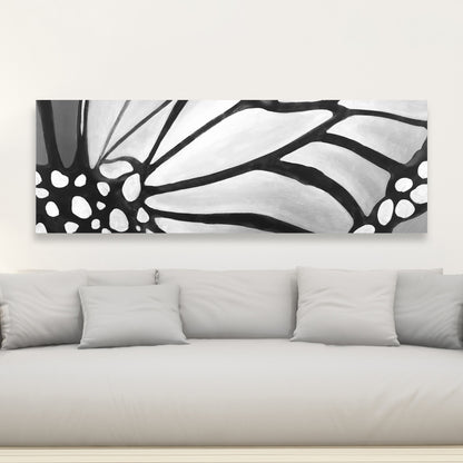 Monarch Wings Closeup Canvas | Insect Art for Home Decor