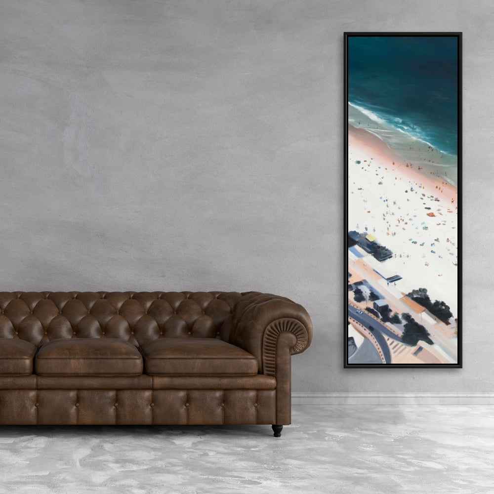Hot Day at the Beach Canvas - Exotic Sea Bedroom Decor