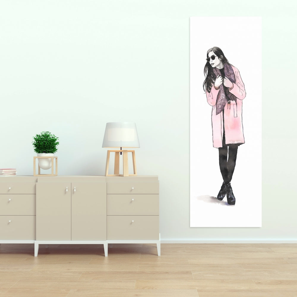 Woman Spring Look Canvas | Fashion Art for Home Decor