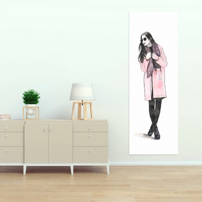 Woman Spring Look Canvas | Fashion Art for Home Decor