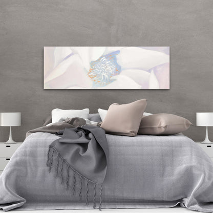 Delicacy Botanical Bedroom Blue Canvas | Home Decor Art