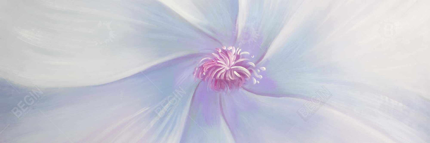 Petals Minimalist Floral Botanical Framed Canvas Home Decor