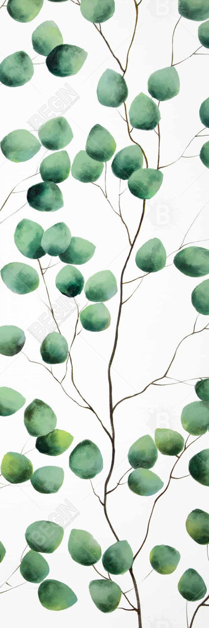 Climbing Leaves Canvas - Artistic Living Room Wall Decor
