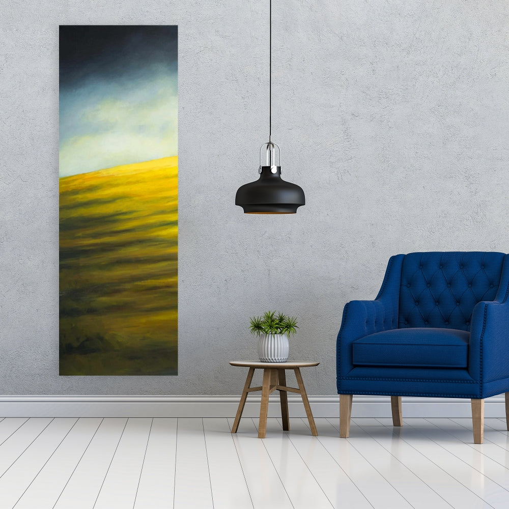 Hillock Landscapes Rustic Mountains Canvas - Home Decor Art