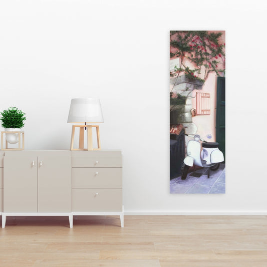Kiosk in Italy Canvas - Leaves Architecture Bedroom Decor