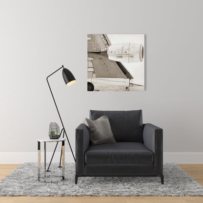 Underside Aviation Canvas | Man Cave Home Decor Wall Art