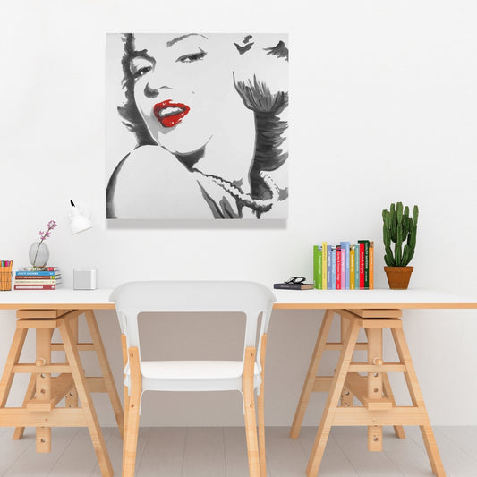 Toile Marilyn Monroe | Décoration d'intérieur rétro