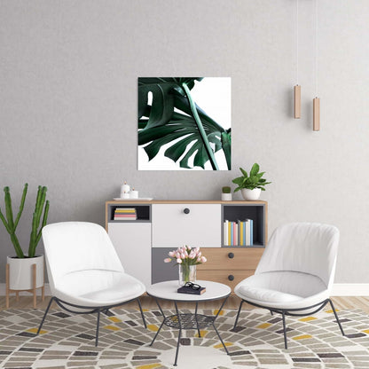 Exotic Monstera Deliciosa Canvas - Green Bedroom Home Decor
