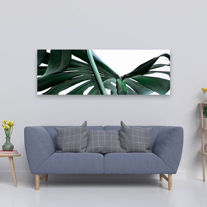 Exotic Monstera Deliciosa Canvas - Green Bedroom Home Decor