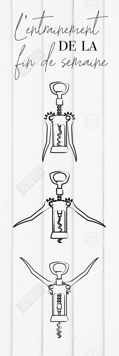 L'entraînement de la fin de semaine Toile | Décor de cuisine