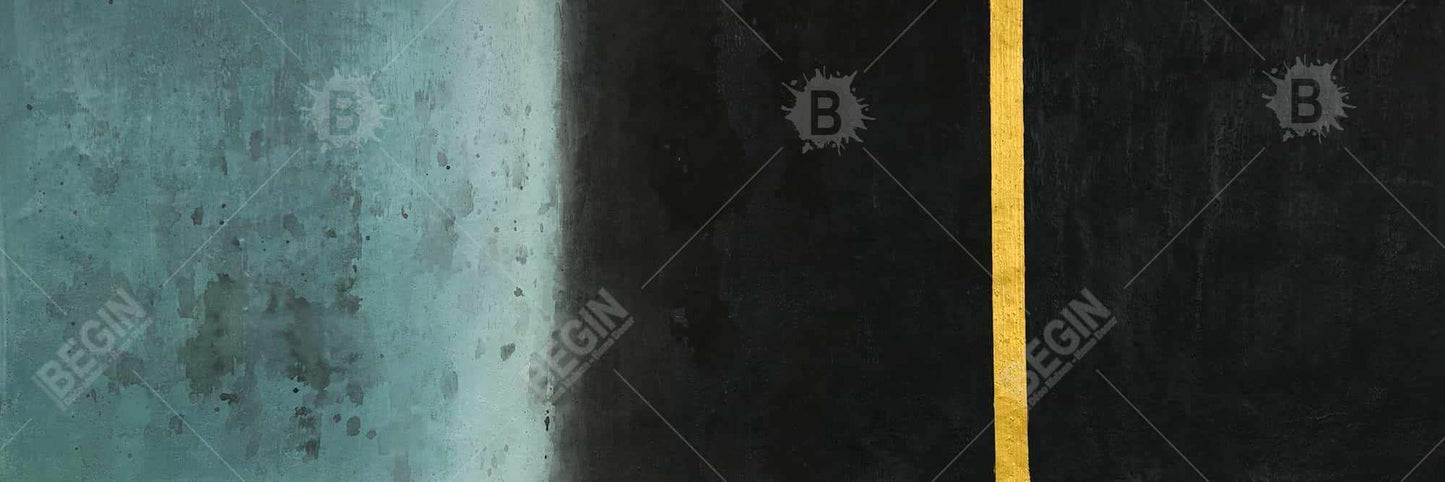 Toile minimaliste noire abstraite au crépuscule – Décoration d'intérieur