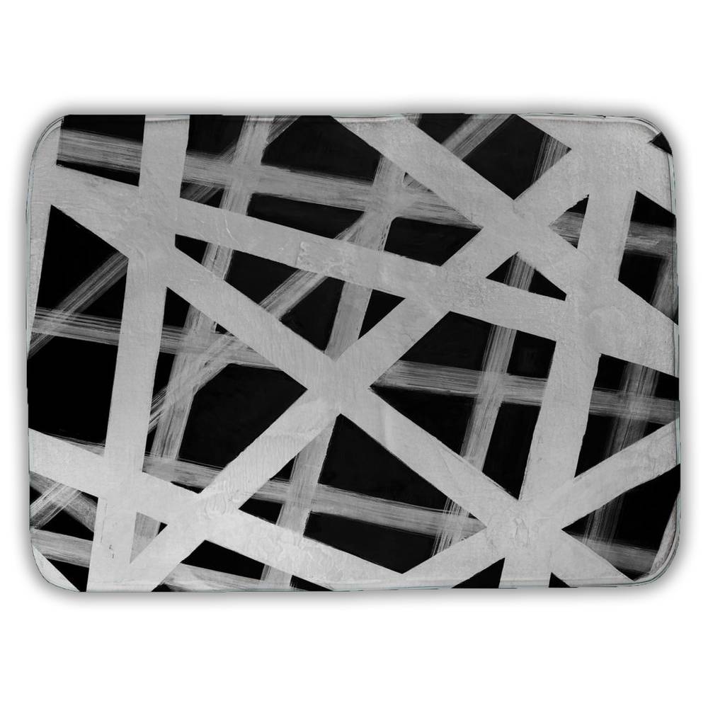 Minimalist Geometric Stripes Canvas | Abstract Home Decor