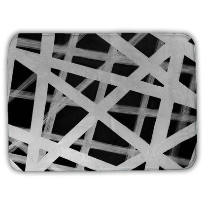 Minimalist Geometric Stripes Canvas | Abstract Home Decor