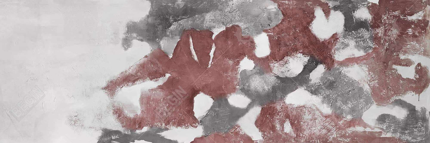 Toile abstraite Érosion | Art américain moderne pour salon