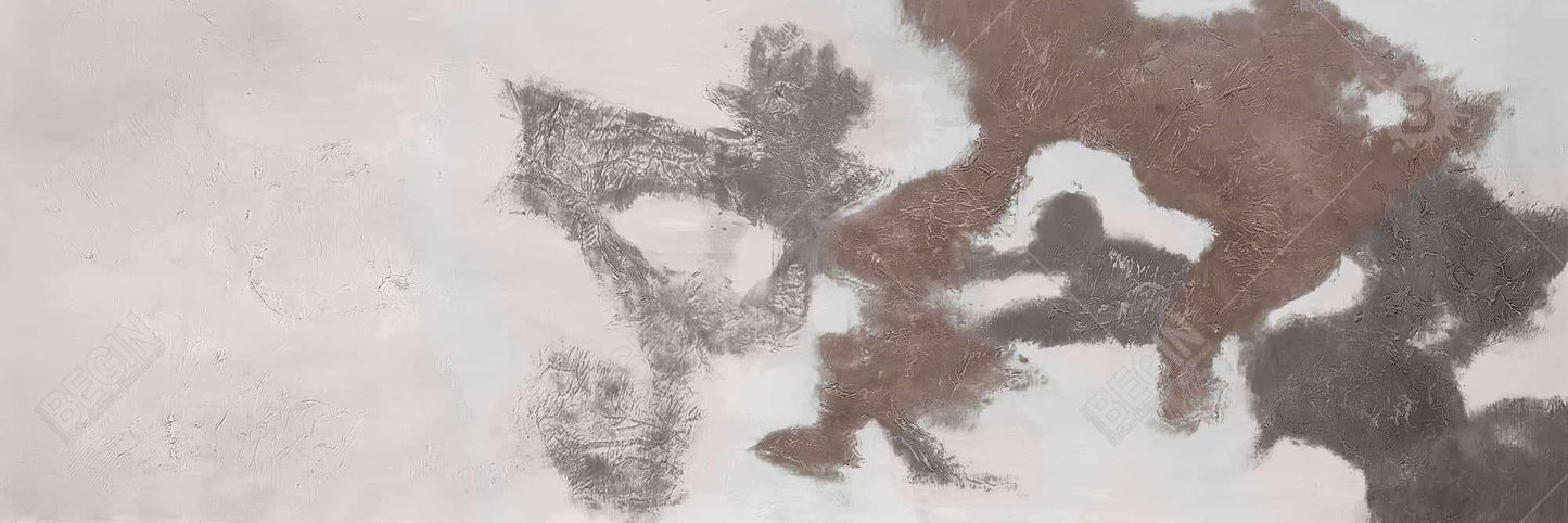 Dyeing Abstract Canvas - Living Room Shapes Decor Wall Art