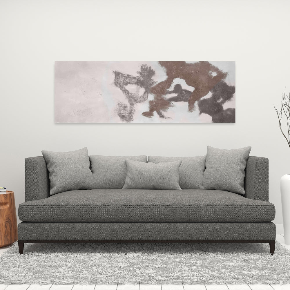 Dyeing Abstract Canvas - Living Room Shapes Decor Wall Art