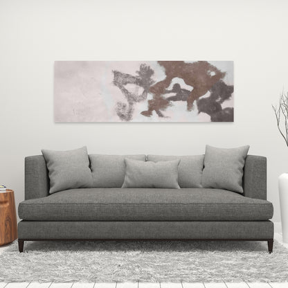 Dyeing Abstract Canvas - Living Room Shapes Decor Wall Art