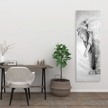 Great Elephant Canvas | Minimalist Living Room Home Decor
