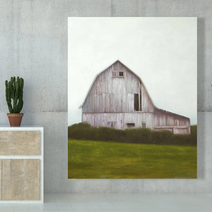 Red Rustic Barn Canvas | Home Decor | Rustic Wall Art