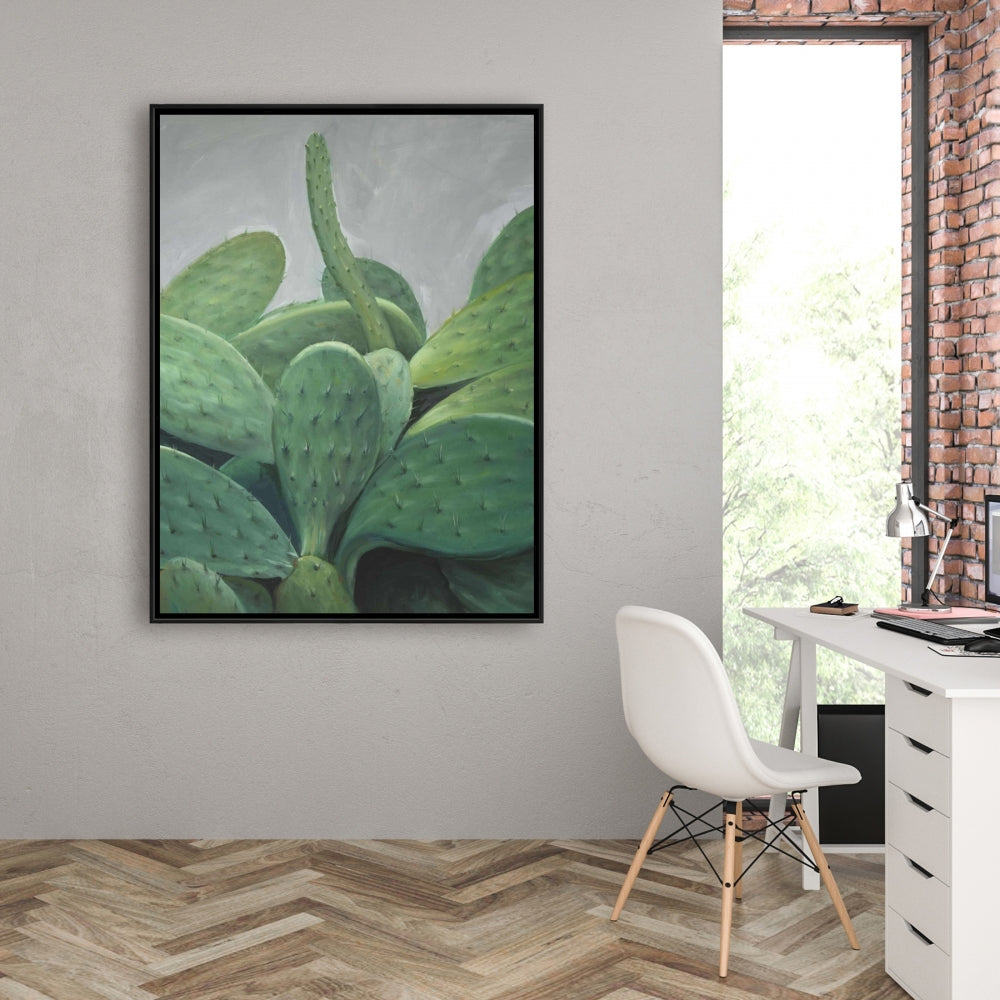 Toile encadrée « Lot de cactus » | Décoration florale et botanique pour la maison