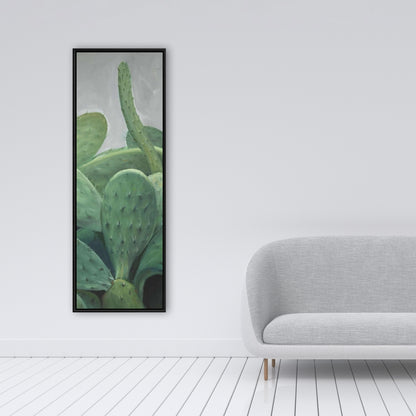 Toile encadrée « Lot de cactus » | Décoration florale et botanique pour la maison