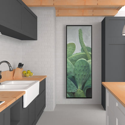 Toile encadrée « Lot de cactus » | Décoration florale et botanique pour la maison