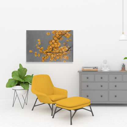Golden Wattle Canvas - Contemporary Bedroom Home Decor Art