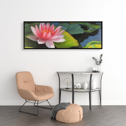 Floral & Botanical Canvas - Water Lilies & Lotus Home Decor